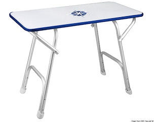 Tavolo pieghevole rettangolare 80x40 cm.