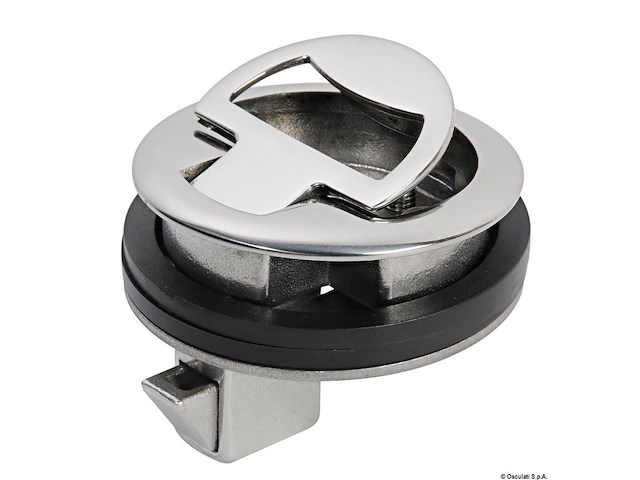 Alzapagliolo inox + serratura