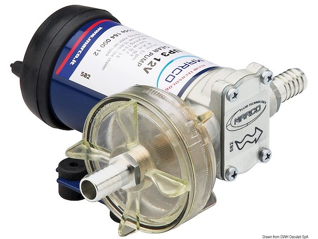 Pompa autoadescante 12 V 15 l/min