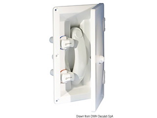 Doccia Whale incasso caldo/freddo senza coperchio