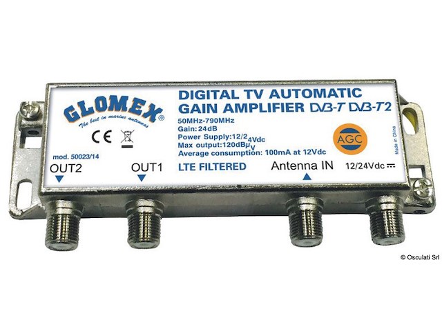 Amplificatore Automatico AGC Glomex 50023/14