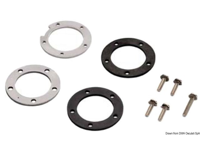 Kit ghiere metalliche e guarnizioni