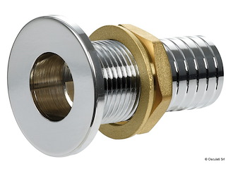 Scarico filo ottone cromato 1" 1/4 x 38 mm