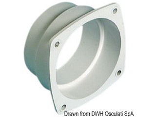 Collare ABS doppio 70/80 mm