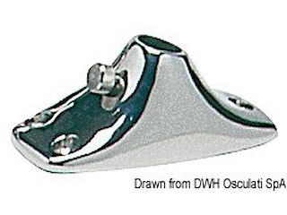 Base inox per asta 35.390.02