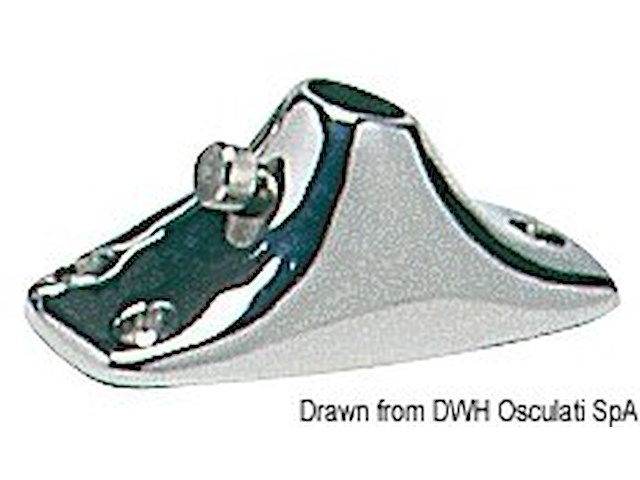 Base inox per asta 35.390.02