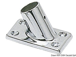 Supporto pulpito 60° 22 mm