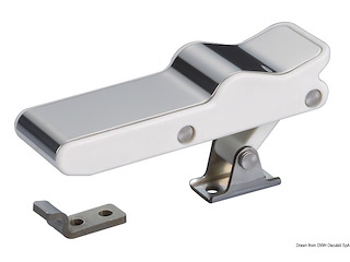 Chiusura antivibrante eccentrica per gavoni