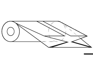 Termoretraibile PE bianco UV 0,20 x 600 L=50 m