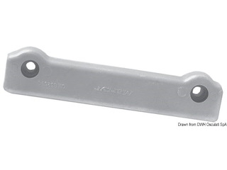 Anodo barra alluminio Volvo Penta