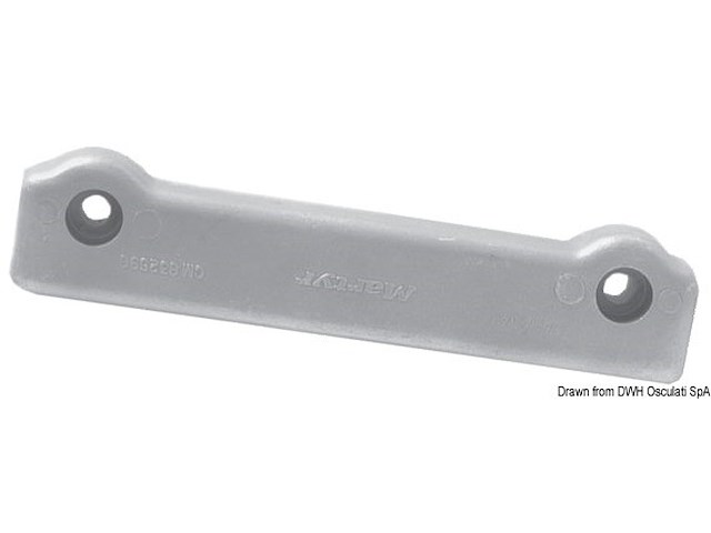 Anodo barra alluminio Volvo Penta