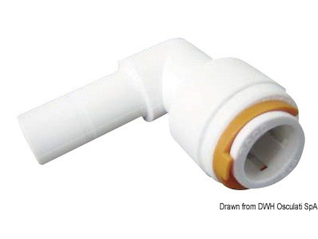 Raccordo a 90° femmina con codulo