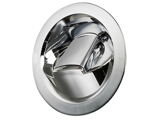 Doccia Saturn solo fredda base verticale cromata