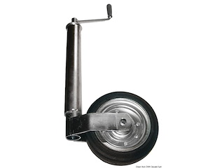 Ruotino anteriore regolabile tubo Ø 60 mm