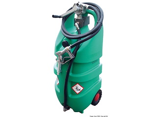 Serbatoio per benzina con ruote 110l omologato ADR