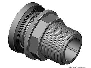 Portagomma con dado 3/4"