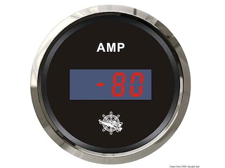 Amperometro digitale con shunt nero/lucida