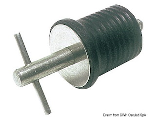 Tappo acqua inox espansione 22 mm