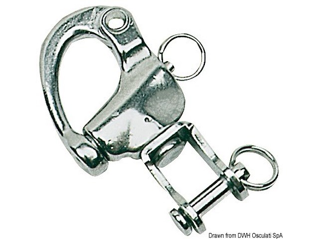 Moschettone inox spi mm 128