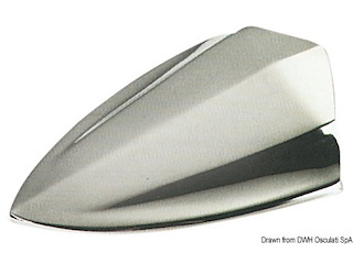 Presa aria per coperta ottone cromato americana