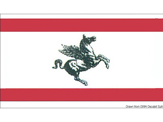 Bandiera Toscana 30 x 45 cm