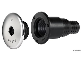 Tappo imbarco costampato Ø50+Ø38mm WASTE ISO 8099