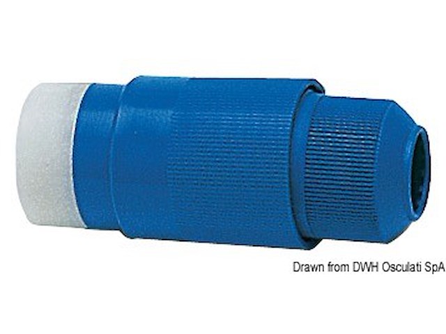 Spina 30 A 220 V blu