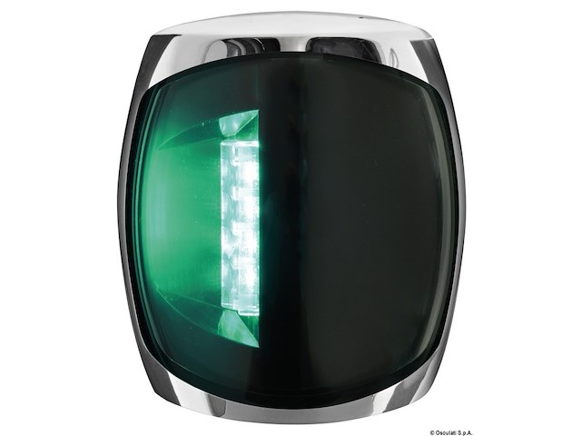 Fanale di via Sphera III inox verde