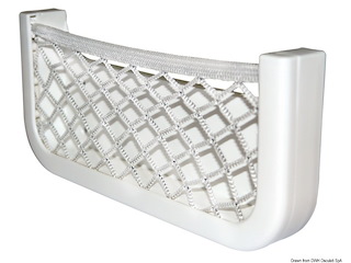 Rete portaoggetti 250 x 115 x 30 mm