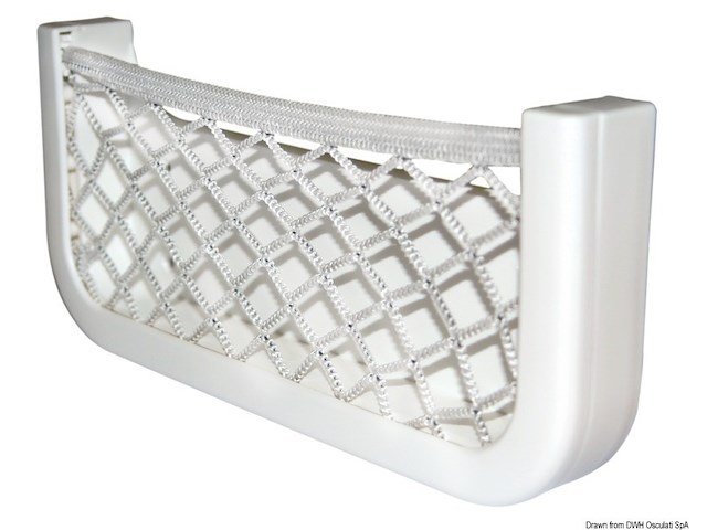 Rete portaoggetti 250 x 115 x 30 mm