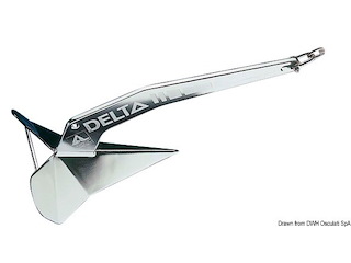 Ancora Delta inox 10 kg