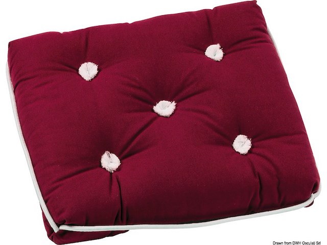 Cuscino semplice bordeaux 430 x 350 mm