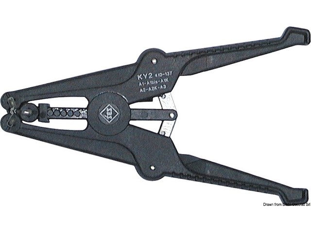 Utensile per manicotti neoprene Ø 3 - 10 mm