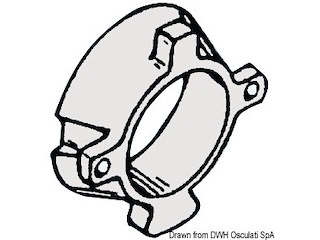 Anodo alluminio collare Alpha