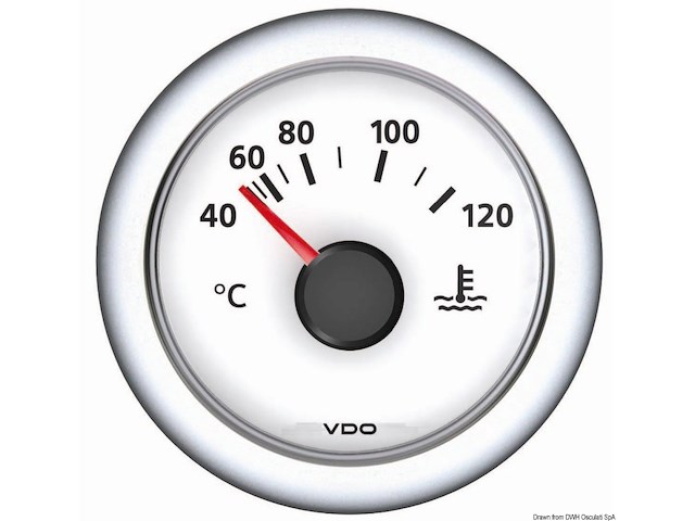 Termometro acqua bianco