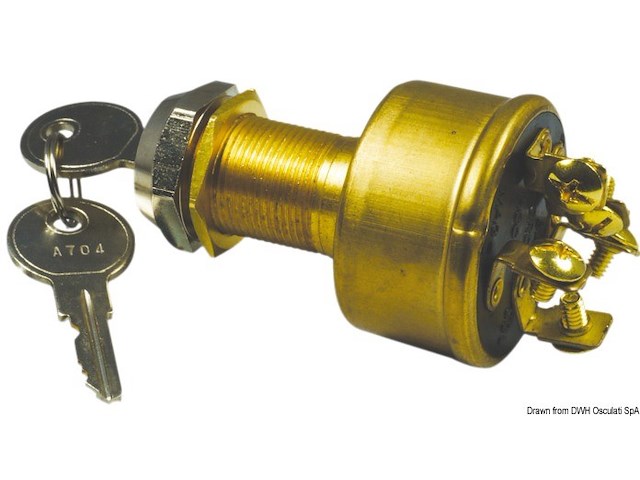 Chiave avviamento 5 contatti 15 A