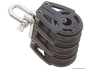 Bozzello 3 pulegge (testa universale) A