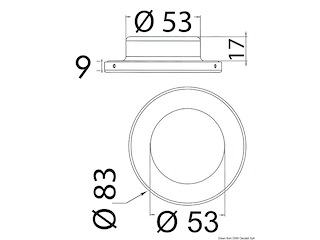 Plafoniera Montserrat satinata