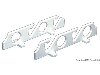 Portacanne polietilene 4 posti