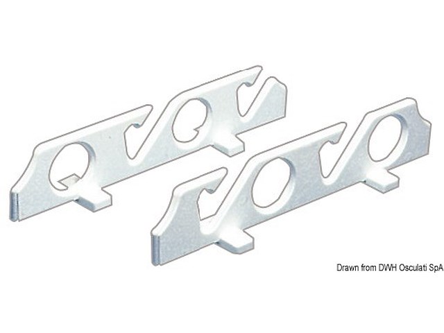 Portacanne polietilene 4 posti