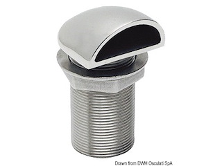 Ombrinale inox 1" 1/4