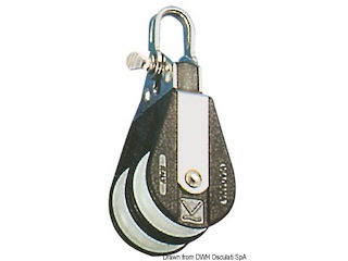 Bozzello 2 pulegge attacco fisso B