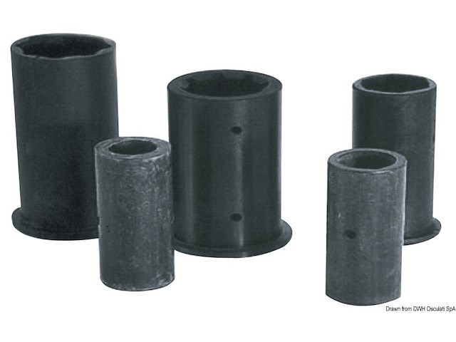 Boccola gomma Ø 22 mm 75 mm