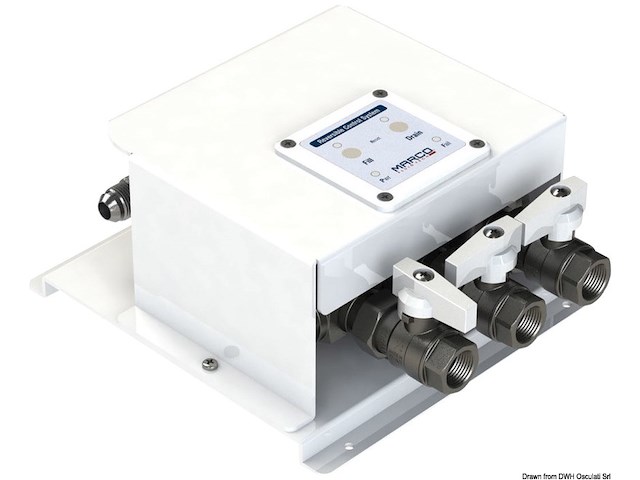 Sistema cambio olio elettronico 3 valvole BSP