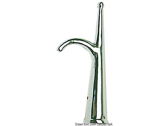 Gancio d'accosto ottone cromato32mm