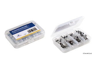 kit 48 pz. assortiti Fusibili in Vetro