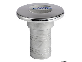 Tappo inox a filo Water 38 mm