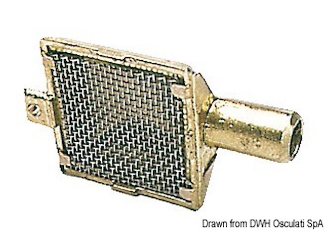 Succhiarola ottone orizzontale