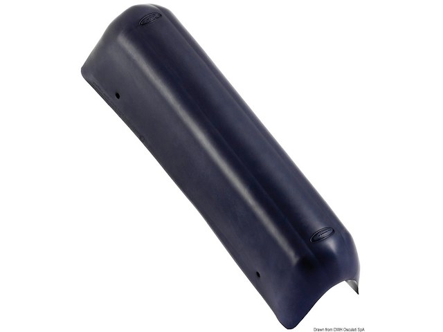 Parabordo prua 630 mm blu