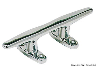 Bitta ovale Hollow inox 200 mm